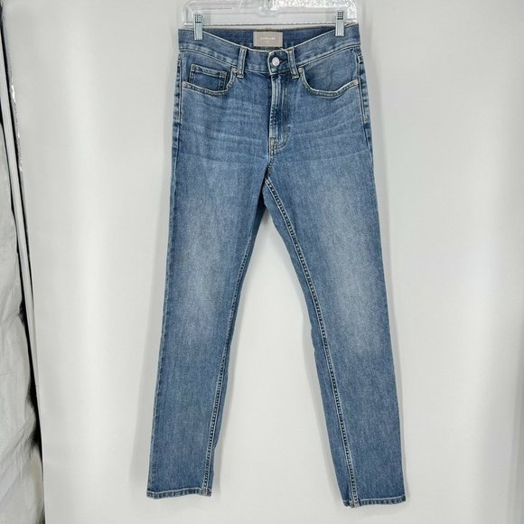 EVERLANE Slim Womens Stretch Denim 29 X 32 Jeans Lt wash - Picture 12 of 12